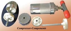 bait compressor. Powder bait screw compressor  or Pellet maker