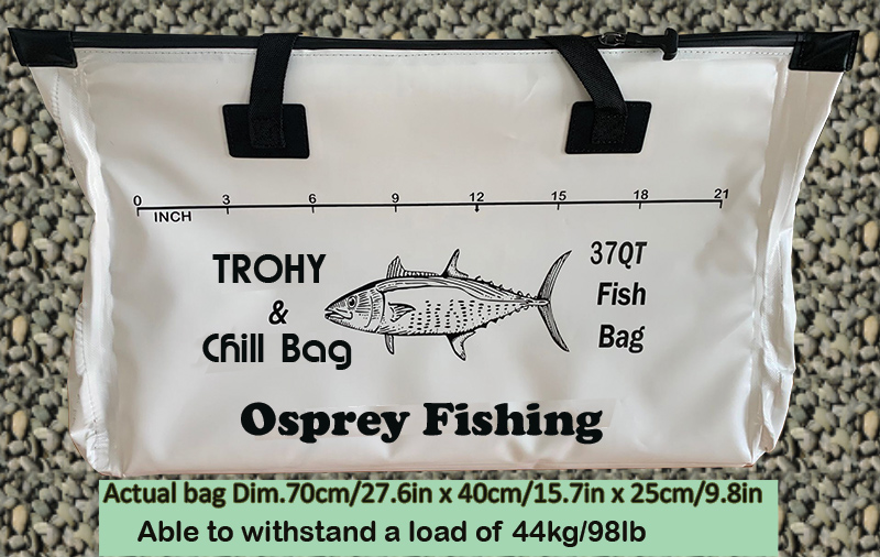 Osprey Fish Bags. Insulated fish bag to keep your catch fresh.