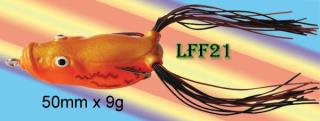 soft bait for predatory fish- frogs with spinner bait skirt lff21