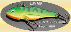 Osprey vib jigs.  LJG100 vibe jigs comes in 3 sizes 3.5g, 5g and 12g