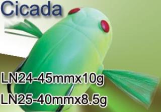 soft body cicada for predatory fish LN24-25