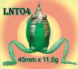 soft bait for predatory fish- frogs with jumper legs- LNT04