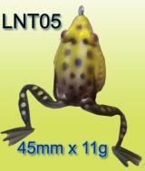 soft bait for predatory fish- frogs with jumper legs- lnt05