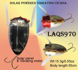 electronic lures-  solar powered crankbaits- cicada